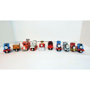 Thomas the Train and Friends Lot of 10 Plastic Trains, Tractor, Truck